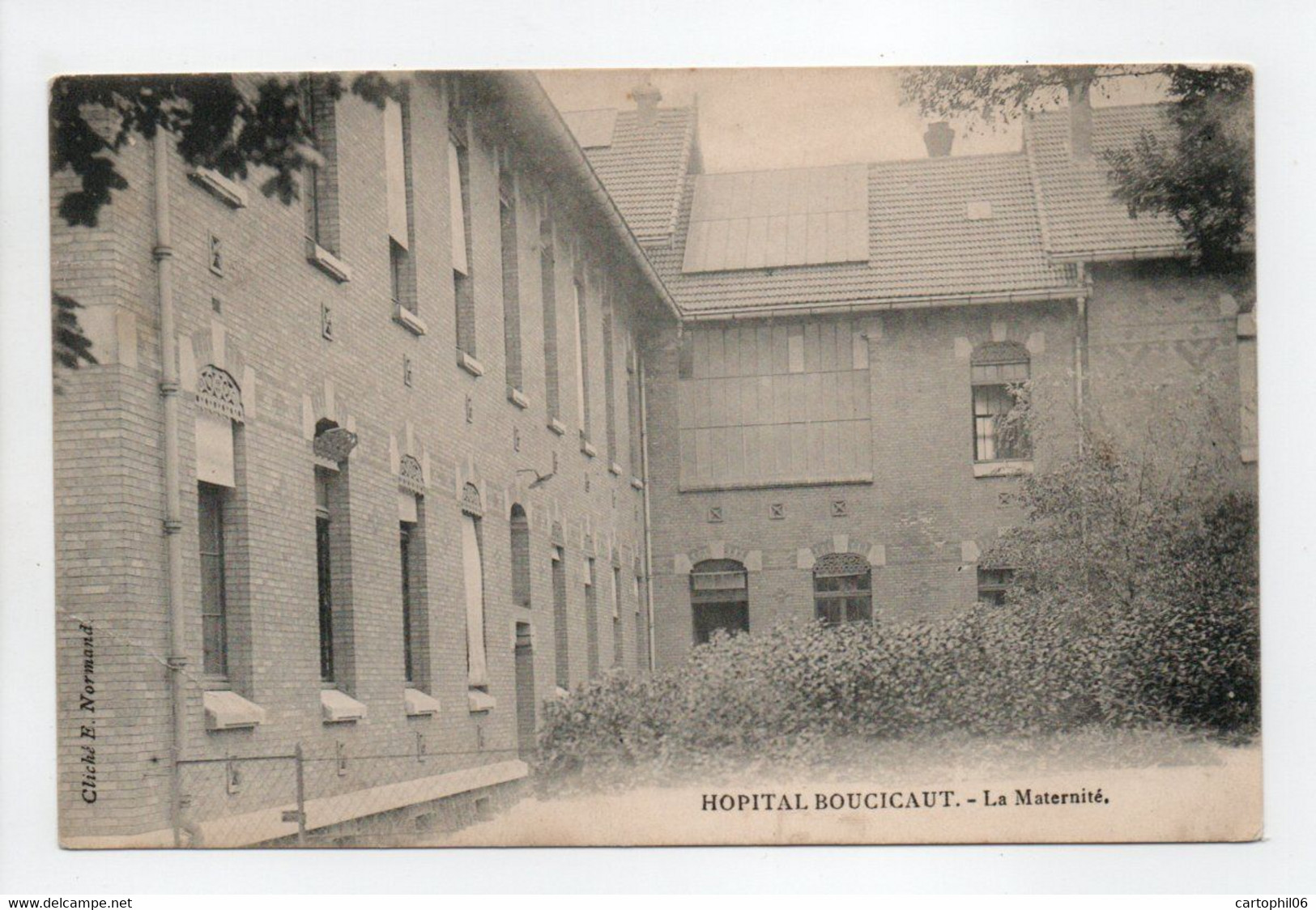 - CPA PARIS (75) - HOPITAL BOUCICAUT - La Maternité - Cliché E. Normand - - Gesundheit, Krankenhäuser