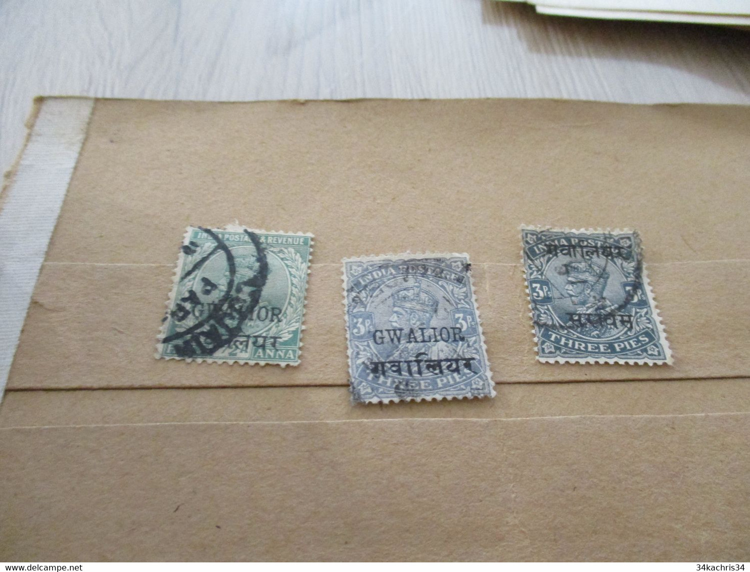 GA INDE INDIA ETATS INDIENS lot old stamp all state forte côte paypal ok with conditions out of EU