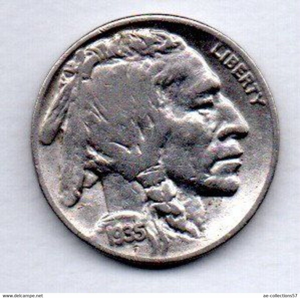 USA  -  5 Cents 1935  -  état  TB+ - 1913-1938: Buffalo