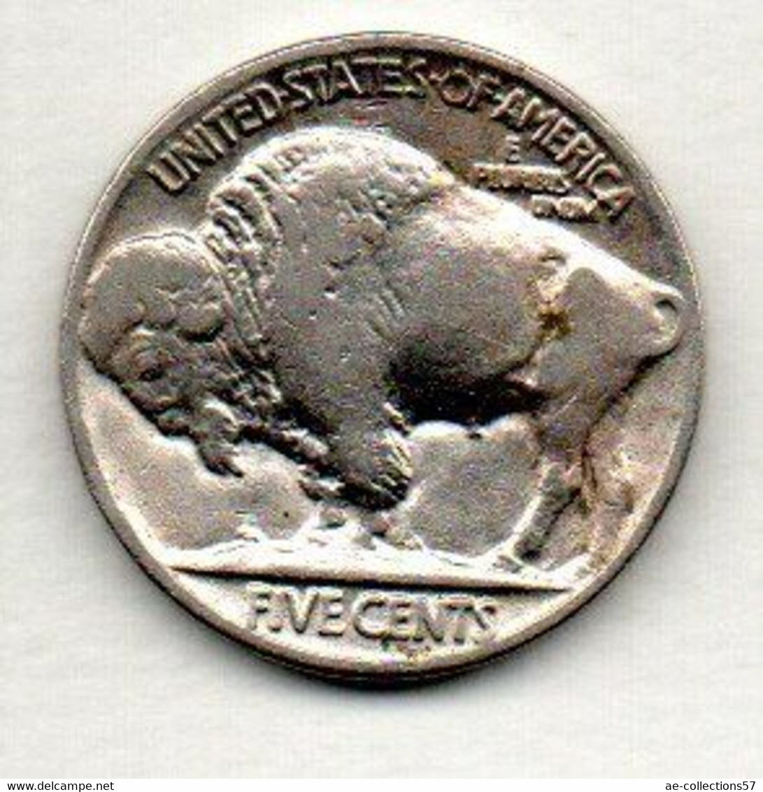 USA  -  5 Cents 1935  -  état  TB+ - 1913-1938: Buffalo