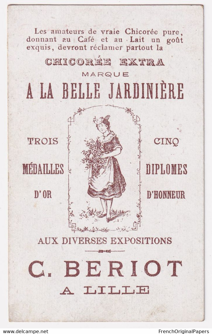 Anthropomorphisme Chromo Bériot Marne Champagne Ay Epernay Sillery Vin Biscuits De Reims Pied Porc Ste Menehould A62-68 - Tea & Coffee Manufacturers