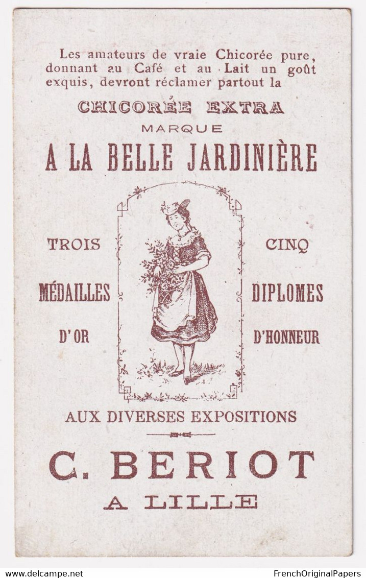 Anthropomorphisme Chromo Bériot Marne Champagne Ay Epernay Sillery Vin Biscuits De Reims Pied Porc Ste Menehould A62-68 - Thee & Koffie