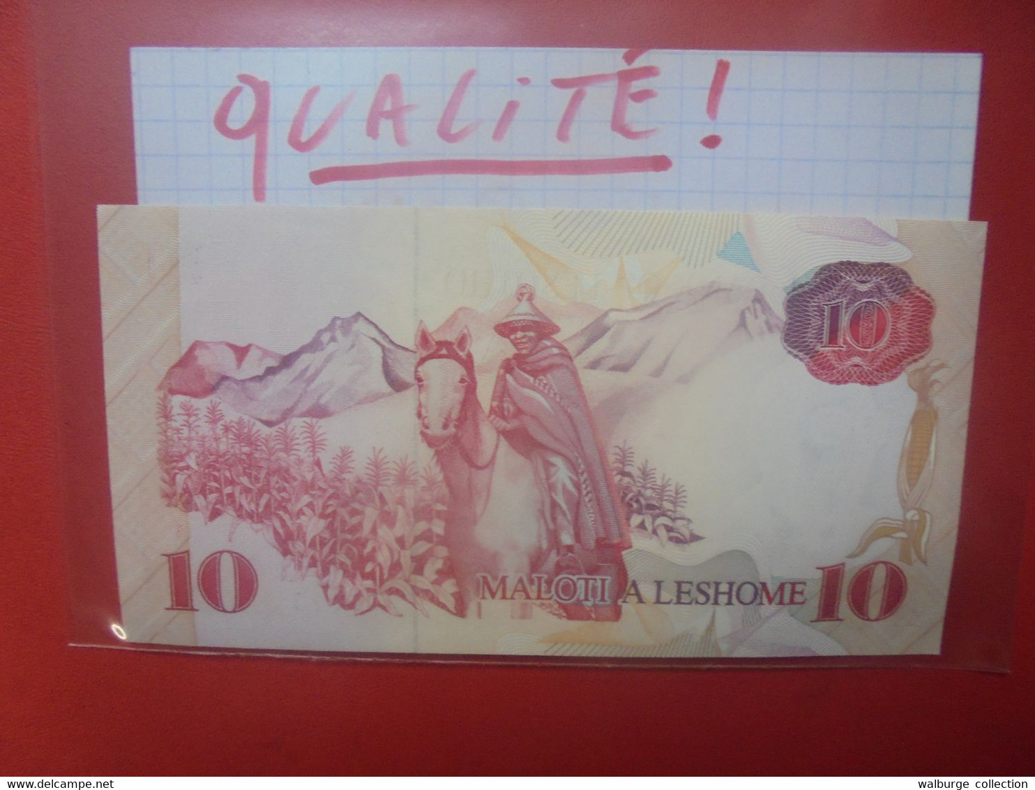 LESOTHO 10 MALOTI 1990 Neuf-UNC (B.26) - Lesotho