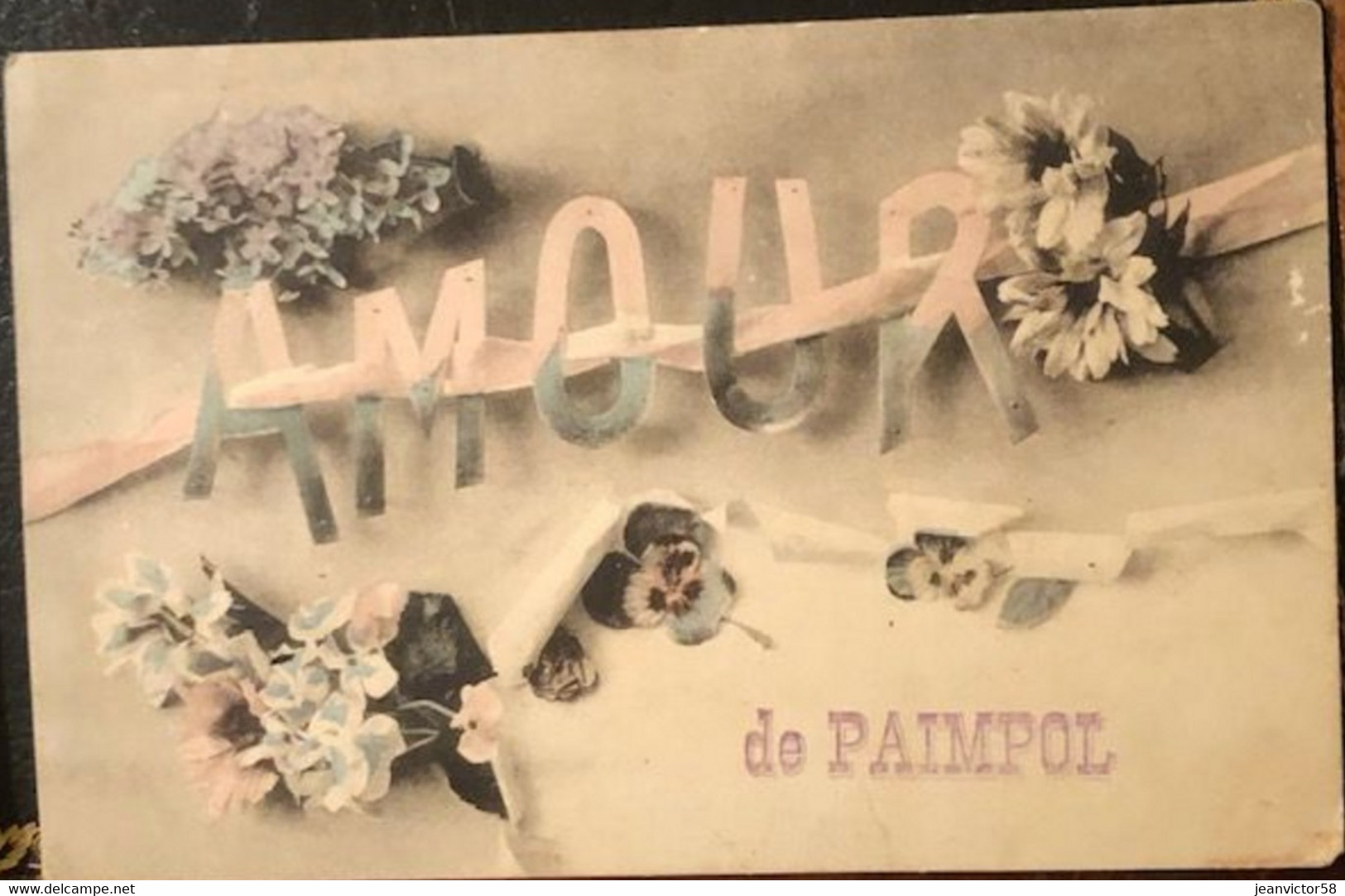 Amour Paimpol   ( Carte De De Catherine  Mériel à Son Fils Bléssé 1916) - Paimpol