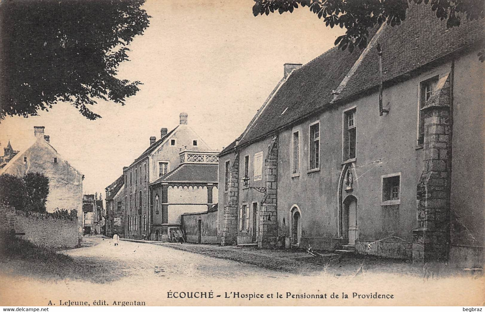 ECOUCHE     HOSPICE ET PENSIONNAT DE LA PROVIDENCE - Ecouche