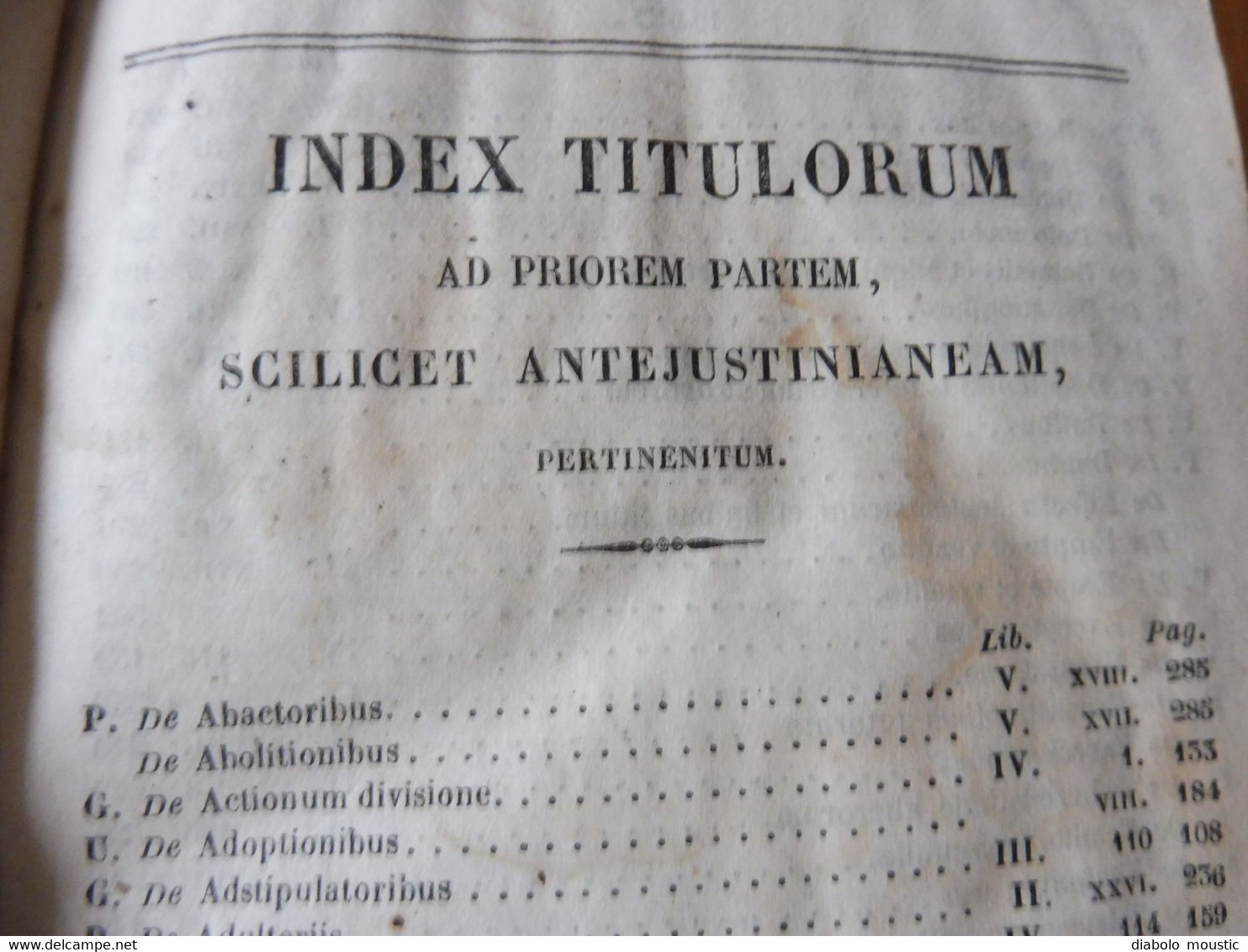 1844 JURIS CIVILIS ENCHIRIDIUM GAII ET JUSTINANI INSTITUTIONES