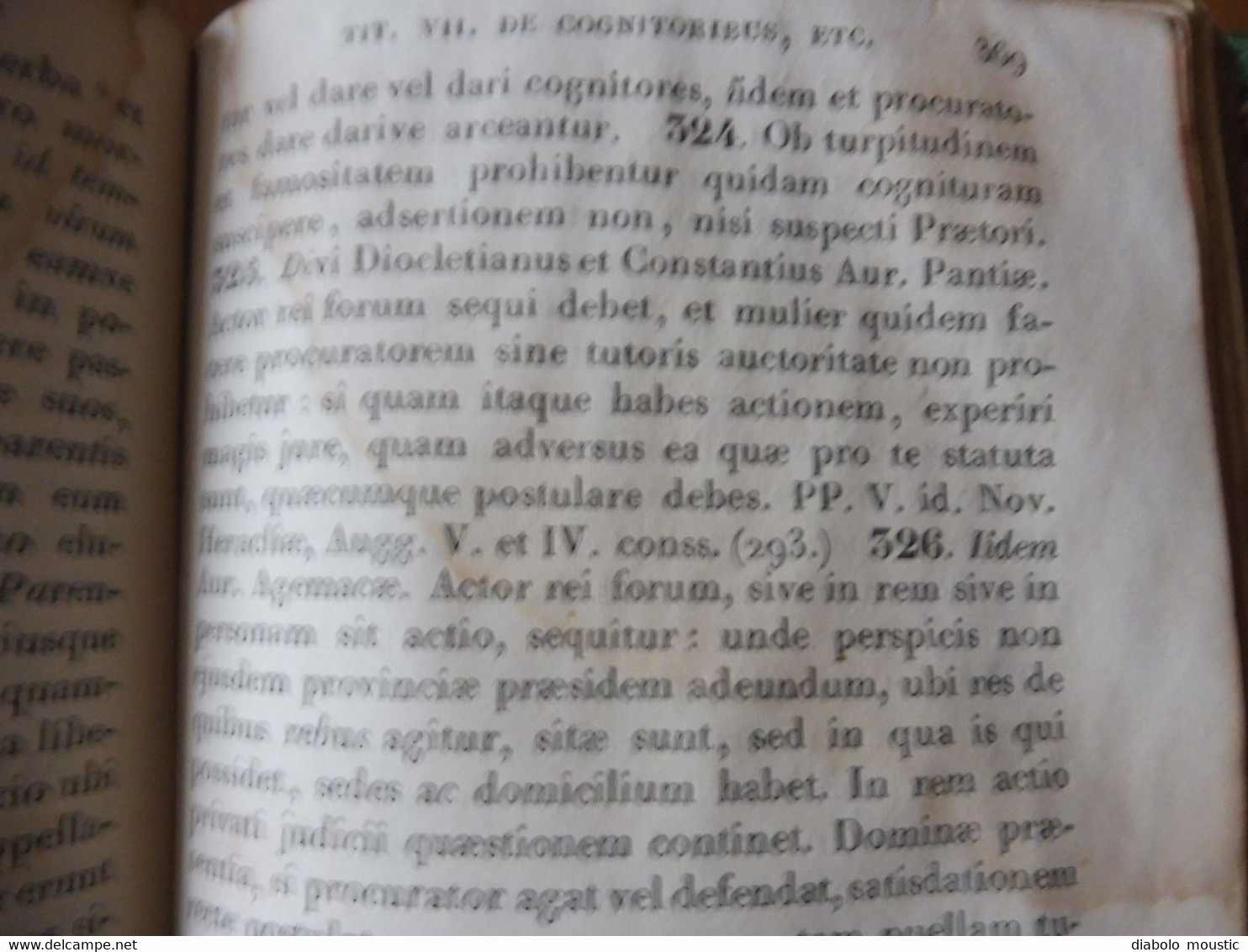 1844 JURIS CIVILIS ENCHIRIDIUM GAII ET JUSTINANI INSTITUTIONES