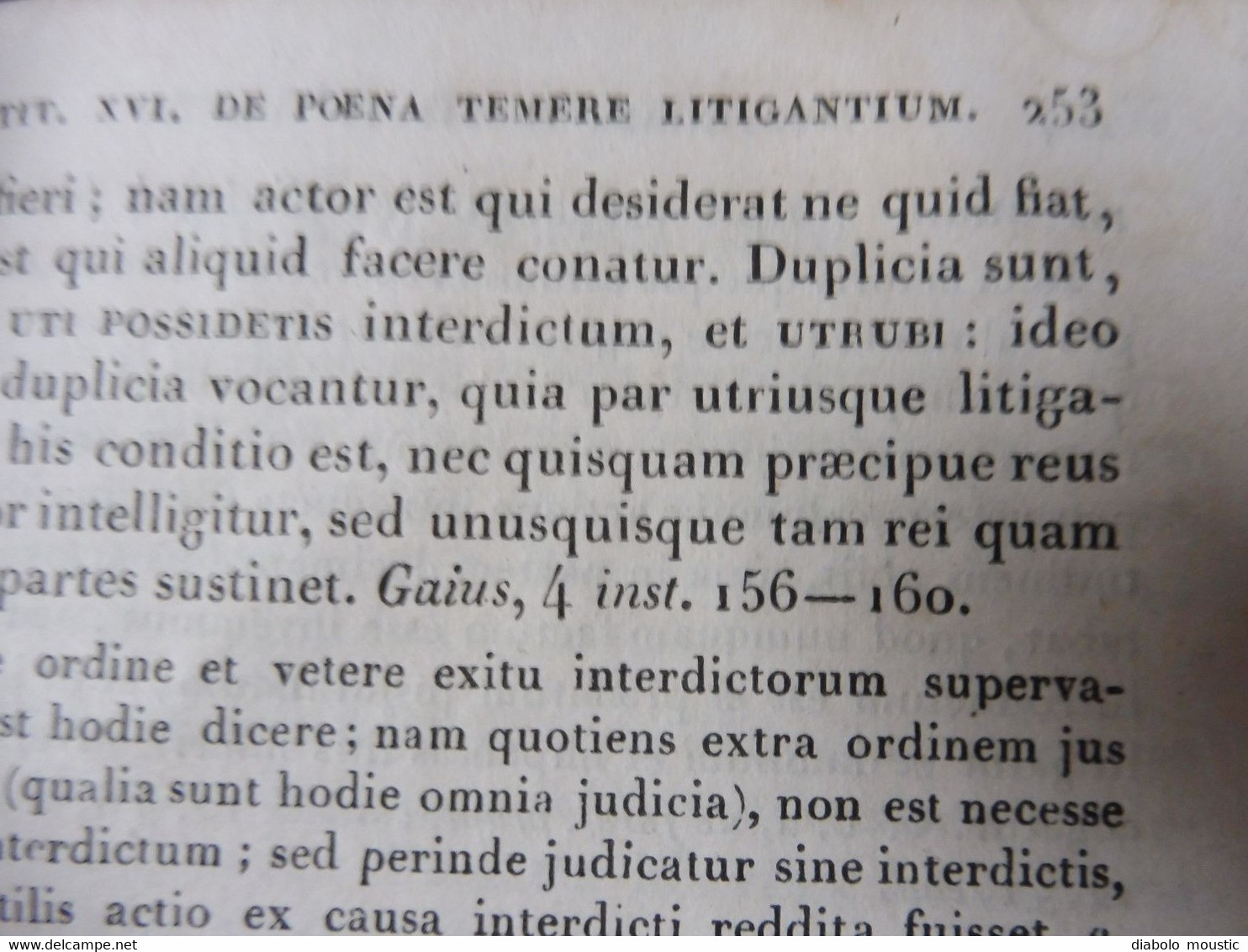 1844 JURIS CIVILIS ENCHIRIDIUM GAII ET JUSTINANI INSTITUTIONES