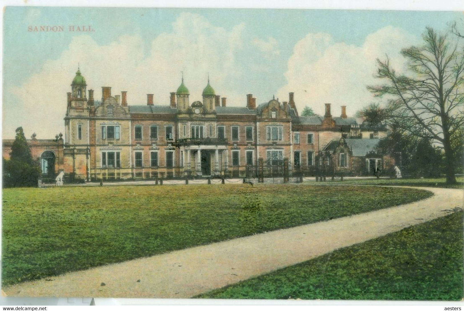 Stafford; Sandon Hall - Not Circulated. (W. Shaw - Burslem) - Altri & Non Classificati