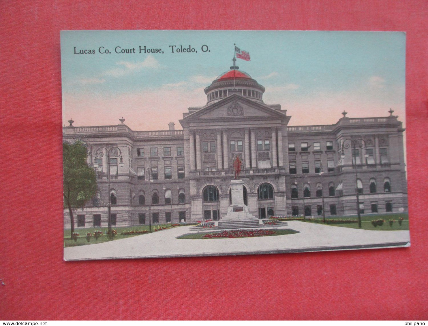 Lucas Co. Court House.  Toledo   Ohio >    Ref  5334 - Toledo