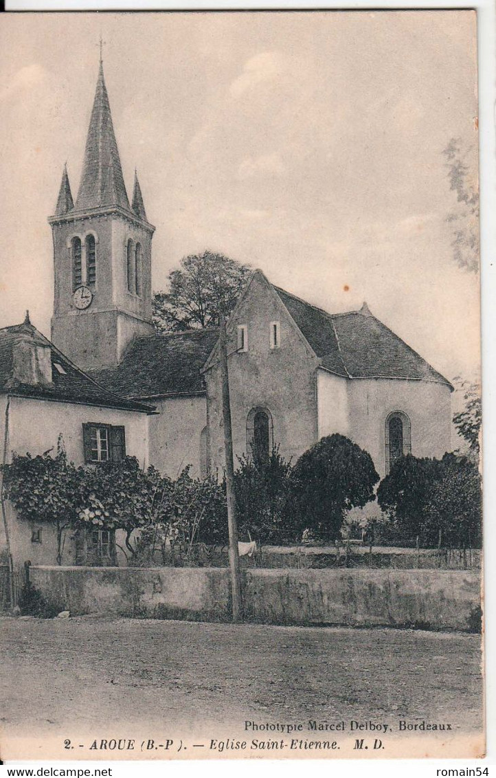 AROUE-EGLISE SAINT ETIENNE - Sonstige & Ohne Zuordnung