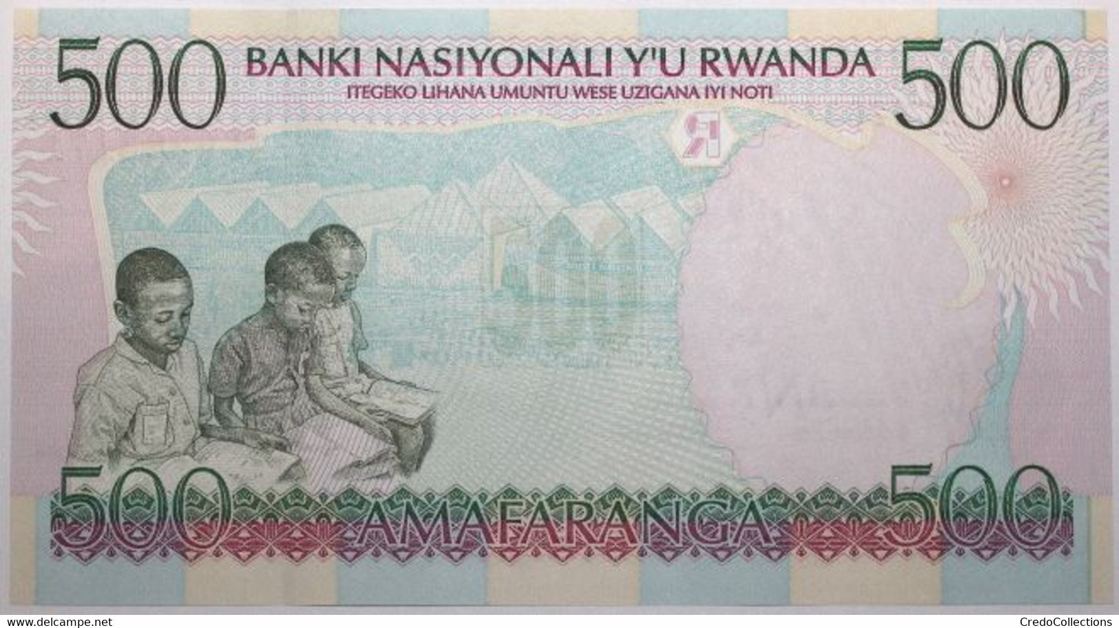 Rwanda - 500 Francs - 1998 - PICK 26b - NEUF - Rwanda