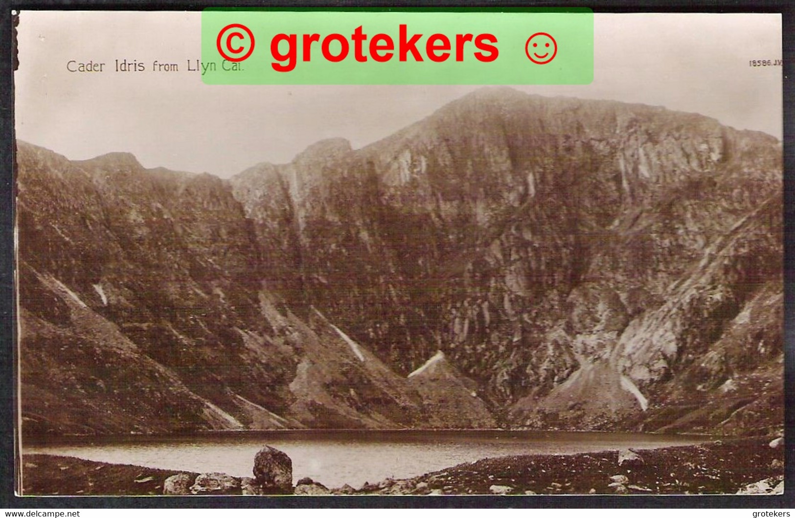 LLYN CAI (CAU) And Cader Idris ± 1915 - Merionethshire