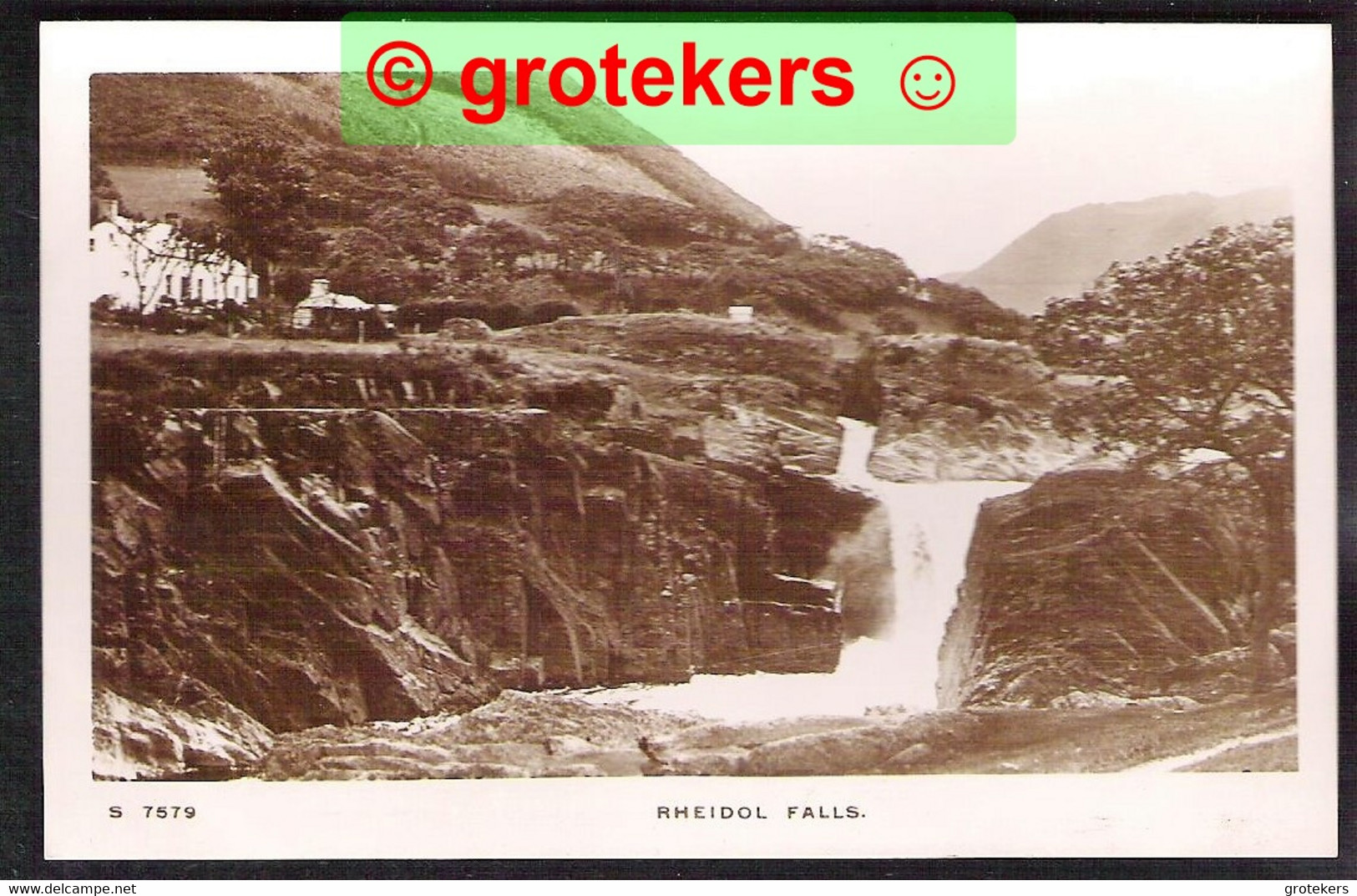 ABERYSTWYTH Rheidol Falls ± 1915 - Cardiganshire