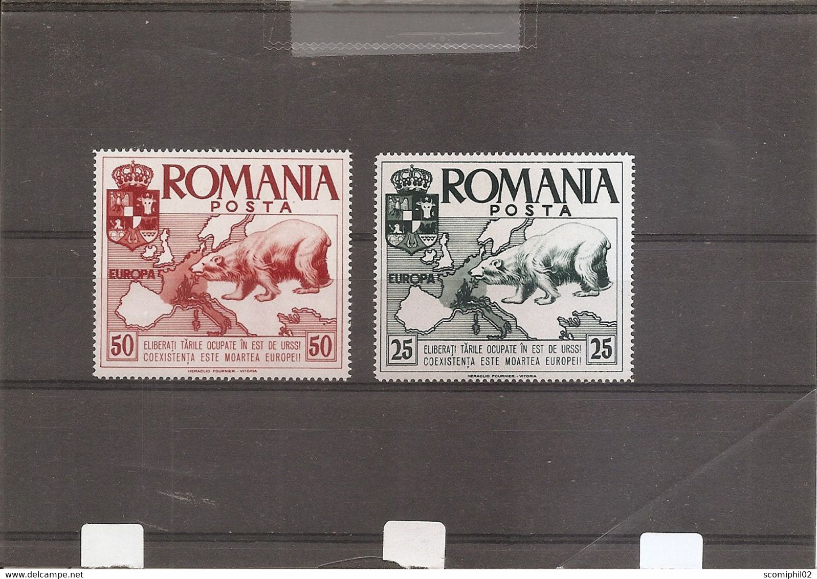 Roumanie - Locales Des Exilés ( 7/8 X -MH ) - Local Post Stamps