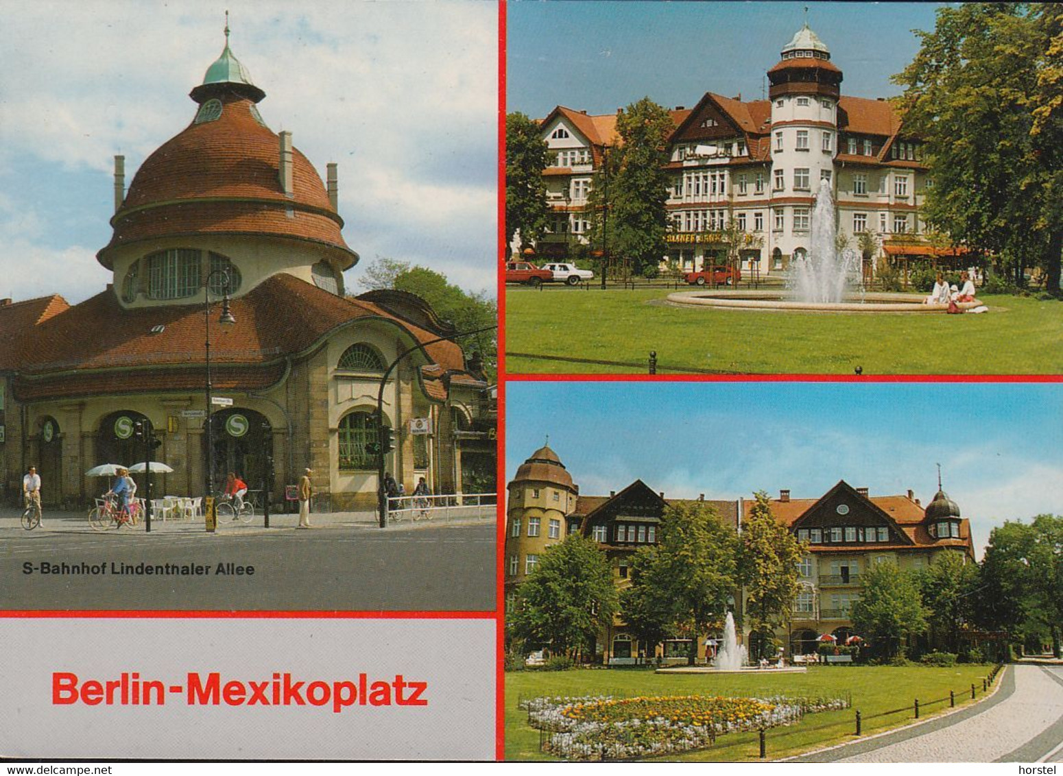 D-14163 Berlin - Mexikoplatz ( Früher S-Bahnhof Lindenthaler Allee) - Heute Mexikoplatz - Cars - Zehlendorf