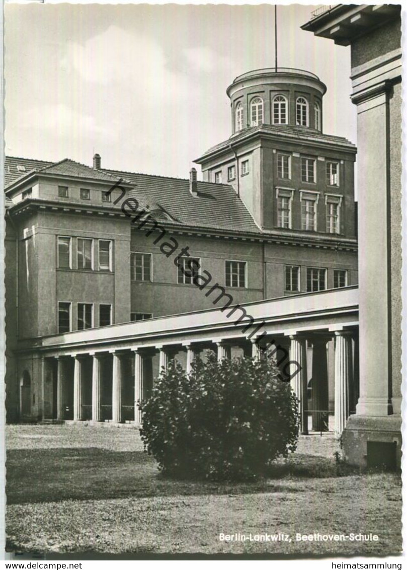 Berlin-Lankwitz - Beethoven-Schule - Foto-Ansichtskarte - Verlag Kl.-P. Heyn Berlin - Lankwitz