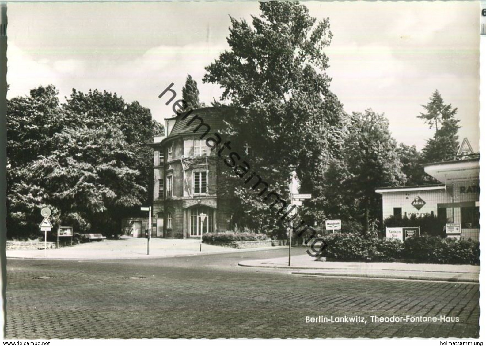 Berlin-Lankwitz - Theodor Fontane-Haus - Foto-Ansichtskarte - Verlag Kl.-P. Heyn Berlin - Lankwitz