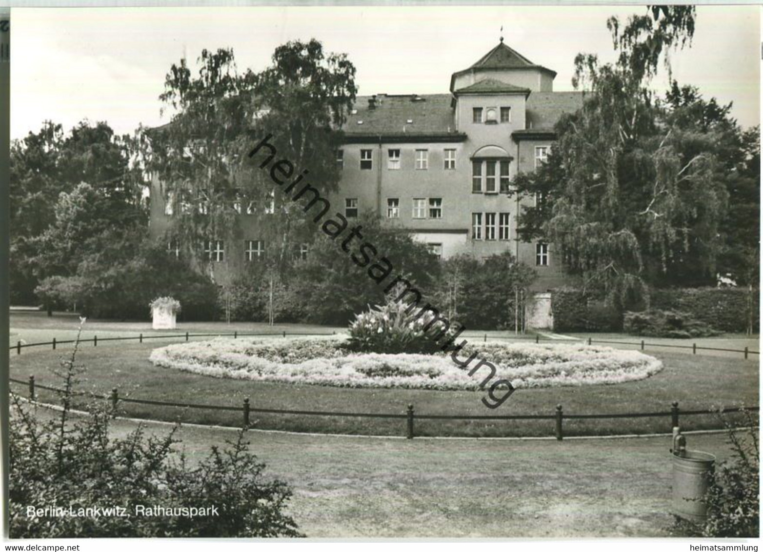 Berlin-Lankwitz - Rathauspark - Foto-Ansichtskarte - Verlag Kl.-P. Heyn Berlin - Lankwitz