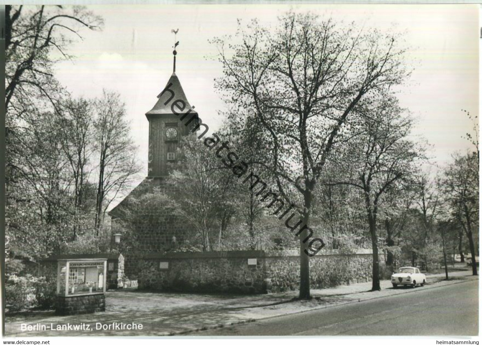 Berlin - Lankwitz - Dorfkirche - Foto-Ansichtskarte - Verlag Kl.-P. Heyn Berlin - Lankwitz