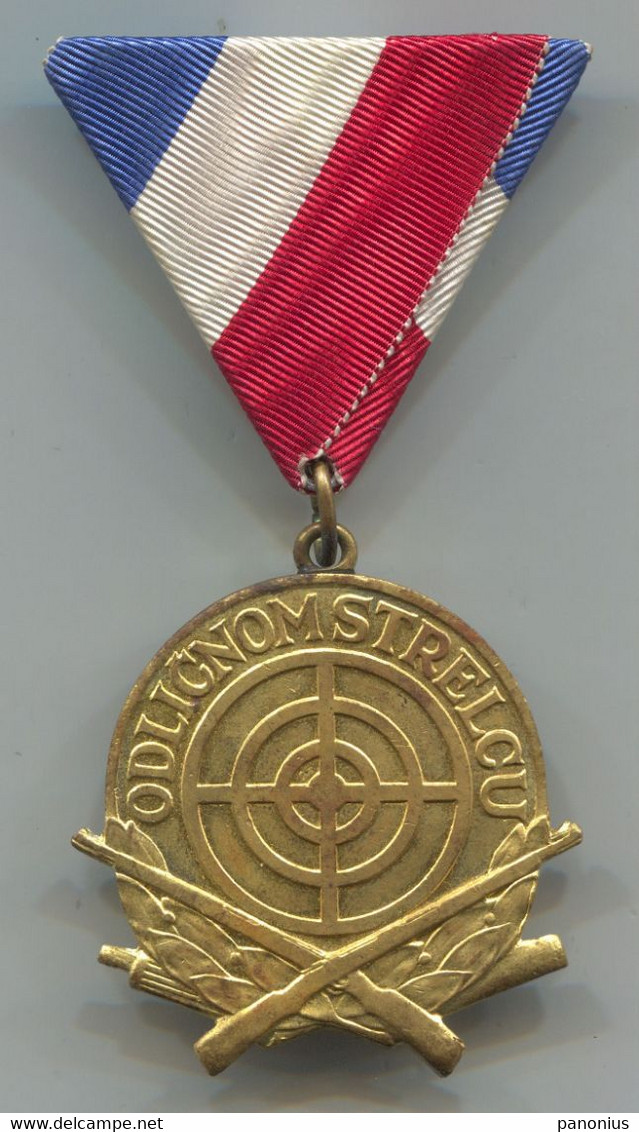 ODLIČNOM STRELCU - War, Military, Shooting, JNA, Yugoslavia, Medal - Andere & Zonder Classificatie