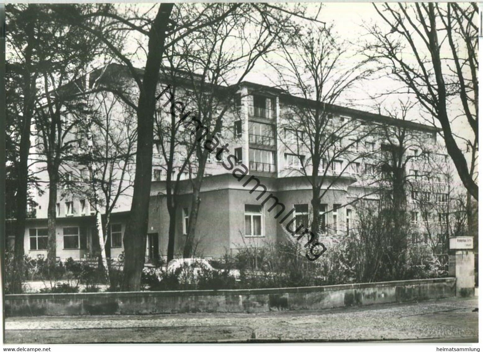 Berlin - Krankenhaus Bethel - Promenadenstrasse 3-5 - Foto-Ansichtskarte - Verlag S. Hofsommer Berlin - Lichterfelde