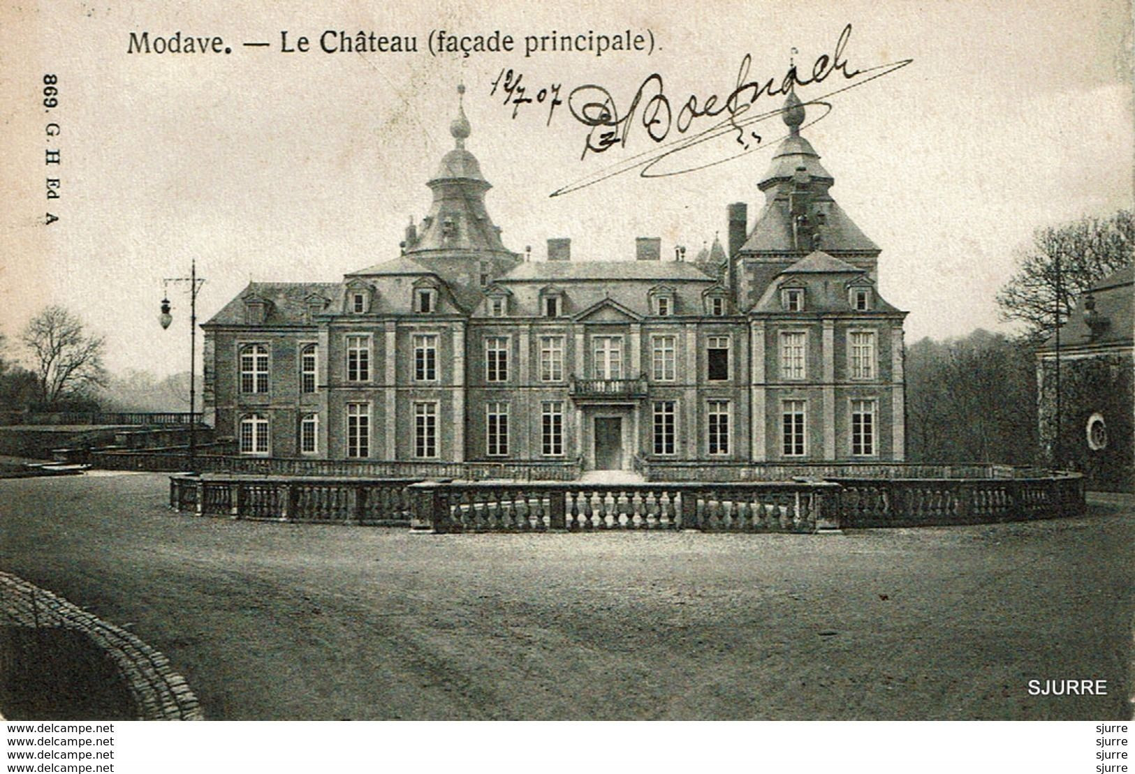 Modave - Le Château (façade Principale) - Kasteel - Modave