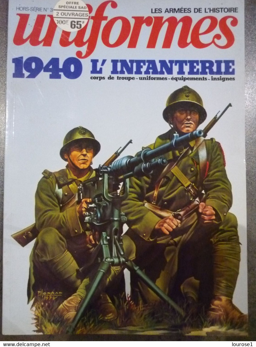 HORS SERIE N° 3  1940 L INFANTERIE - French