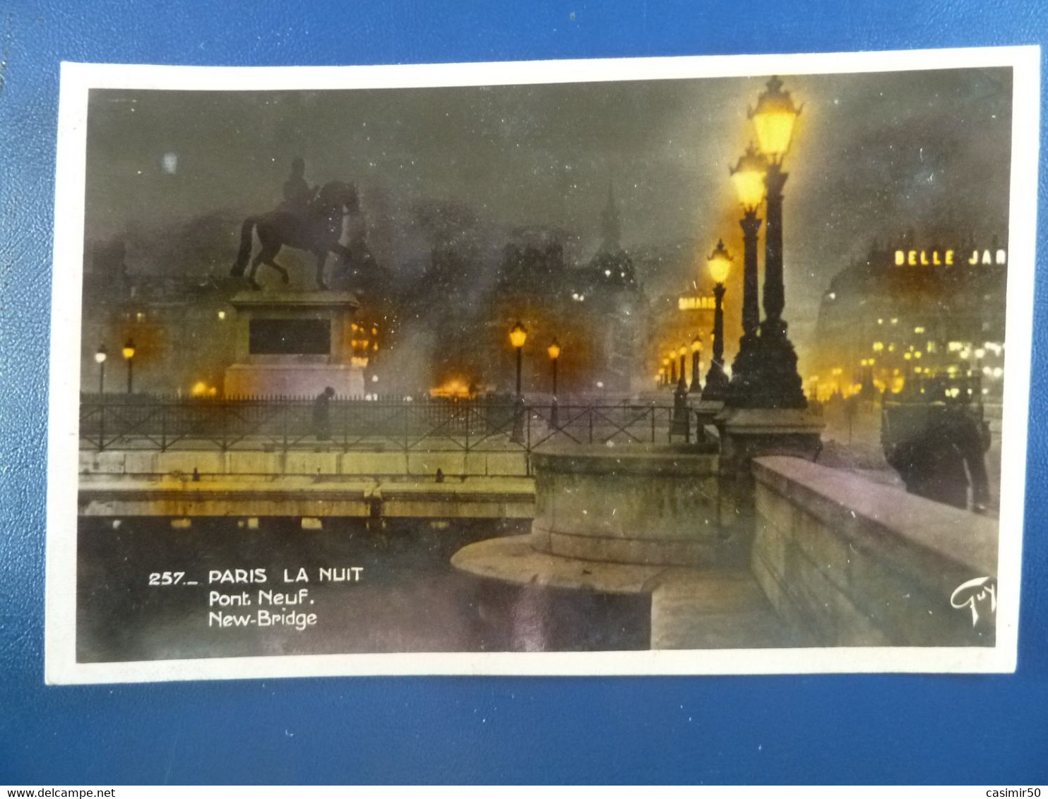 PARIS LA NUIT PONT NEUF - Parijs Bij Nacht