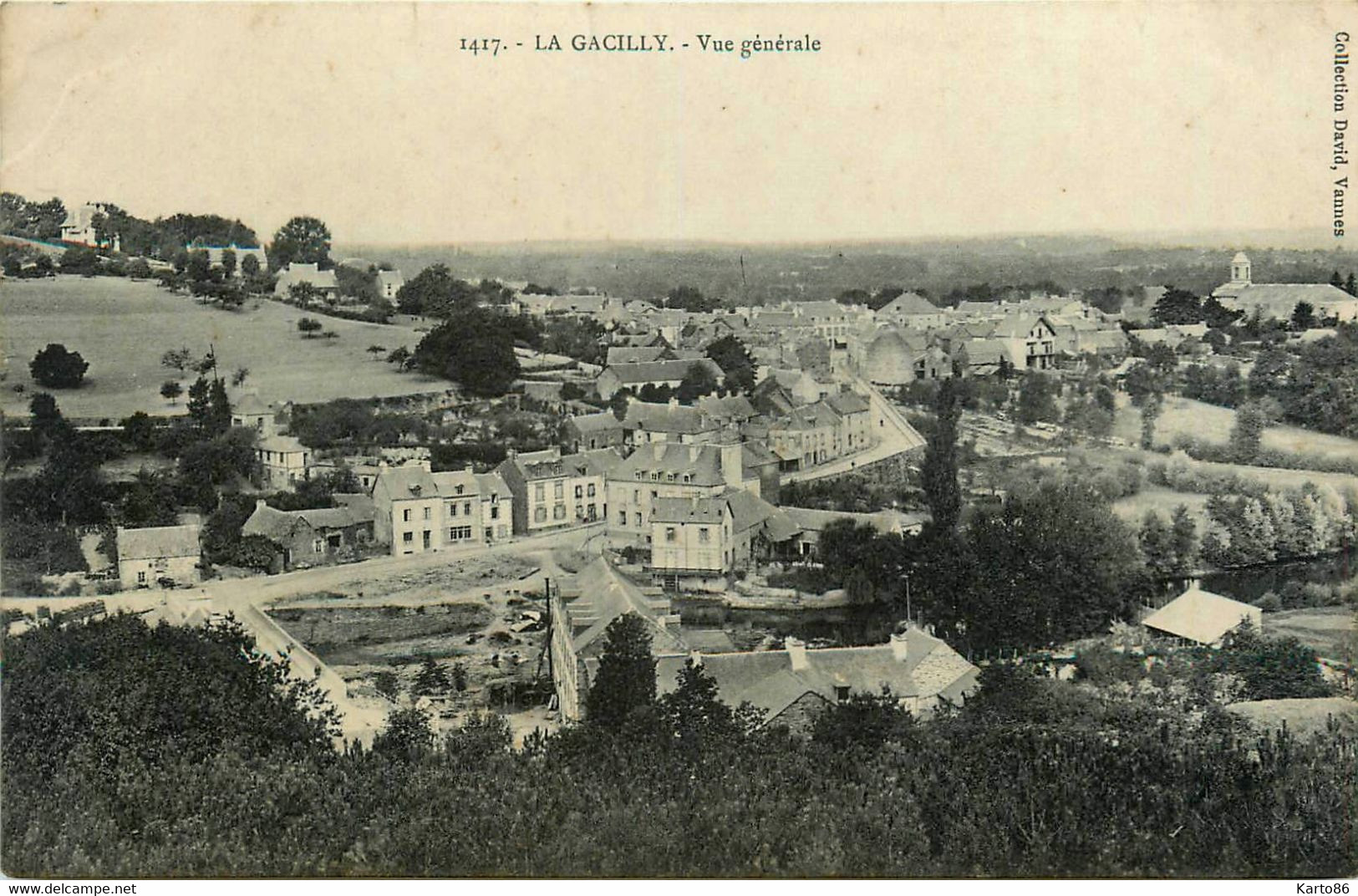 La Gacilly * Vue Générale Et Panorama Du Village - La Gacilly