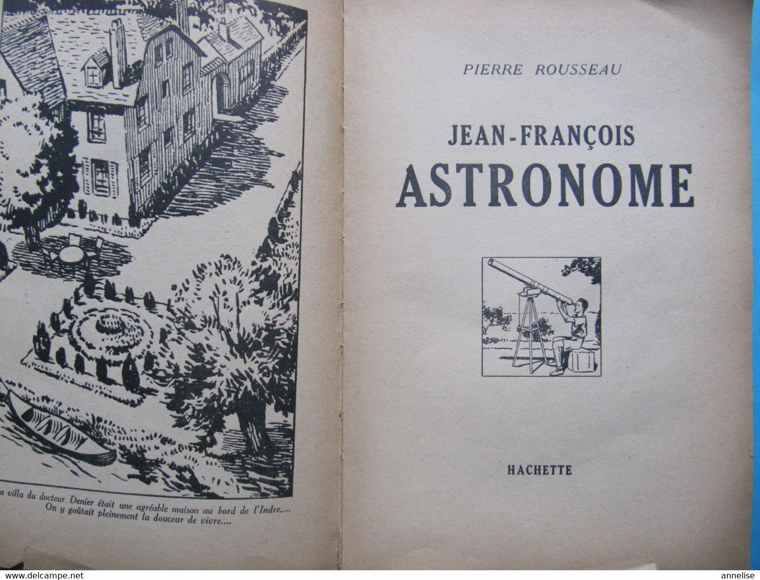 1950 Jean-François Astronome  Par P Rousseau Ed Hachette Junior - Sterrenkunde