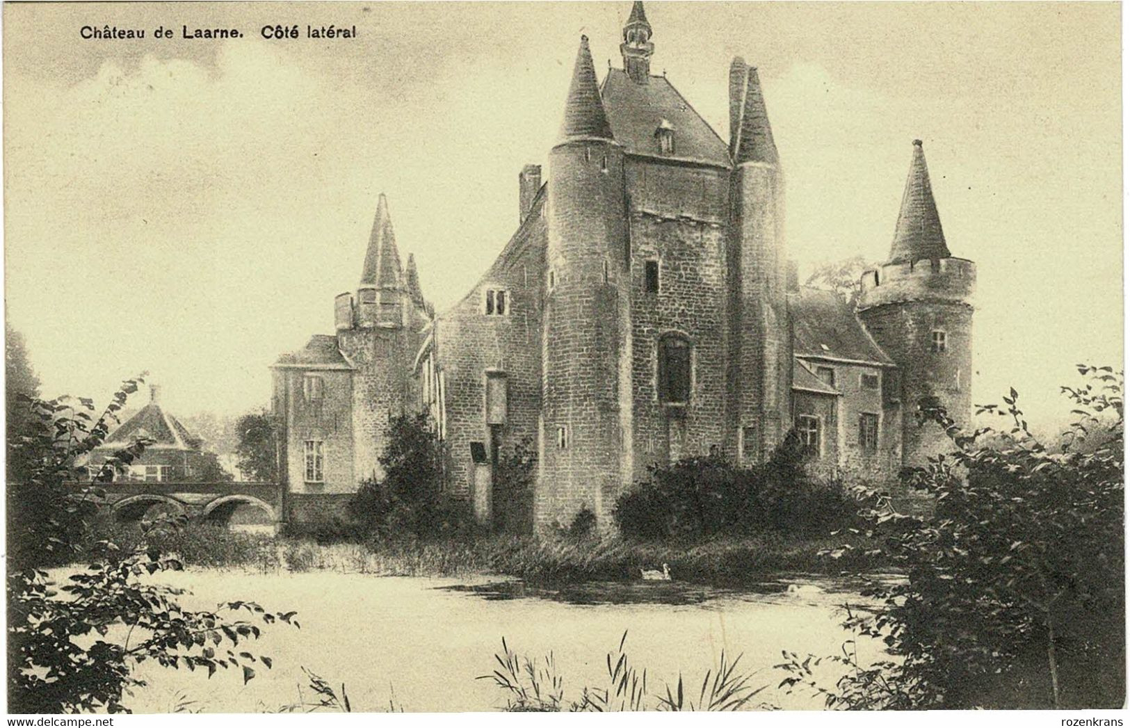 Laarne Kasteel Chateau De Coté Latéral (In Zeer Goede Staat) - Laarne