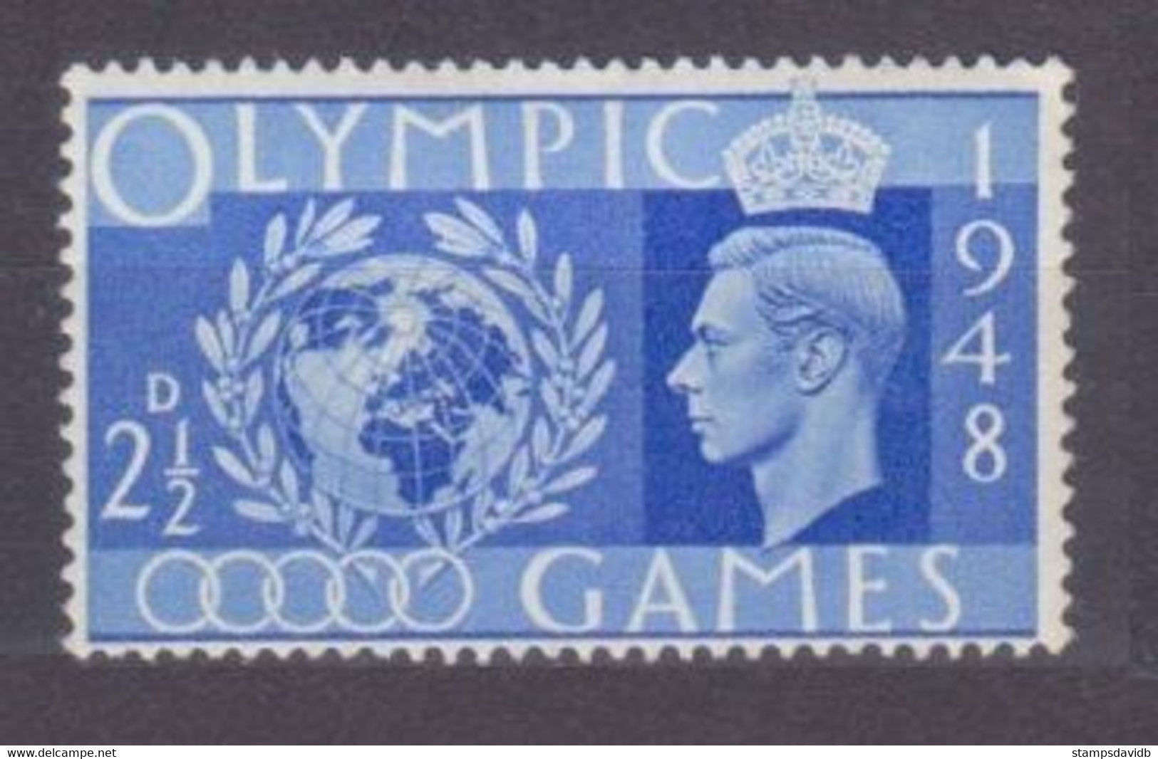 1948 Great Britain  237 1948 Olympic Games In London / George VI - Verano 1948: Londres