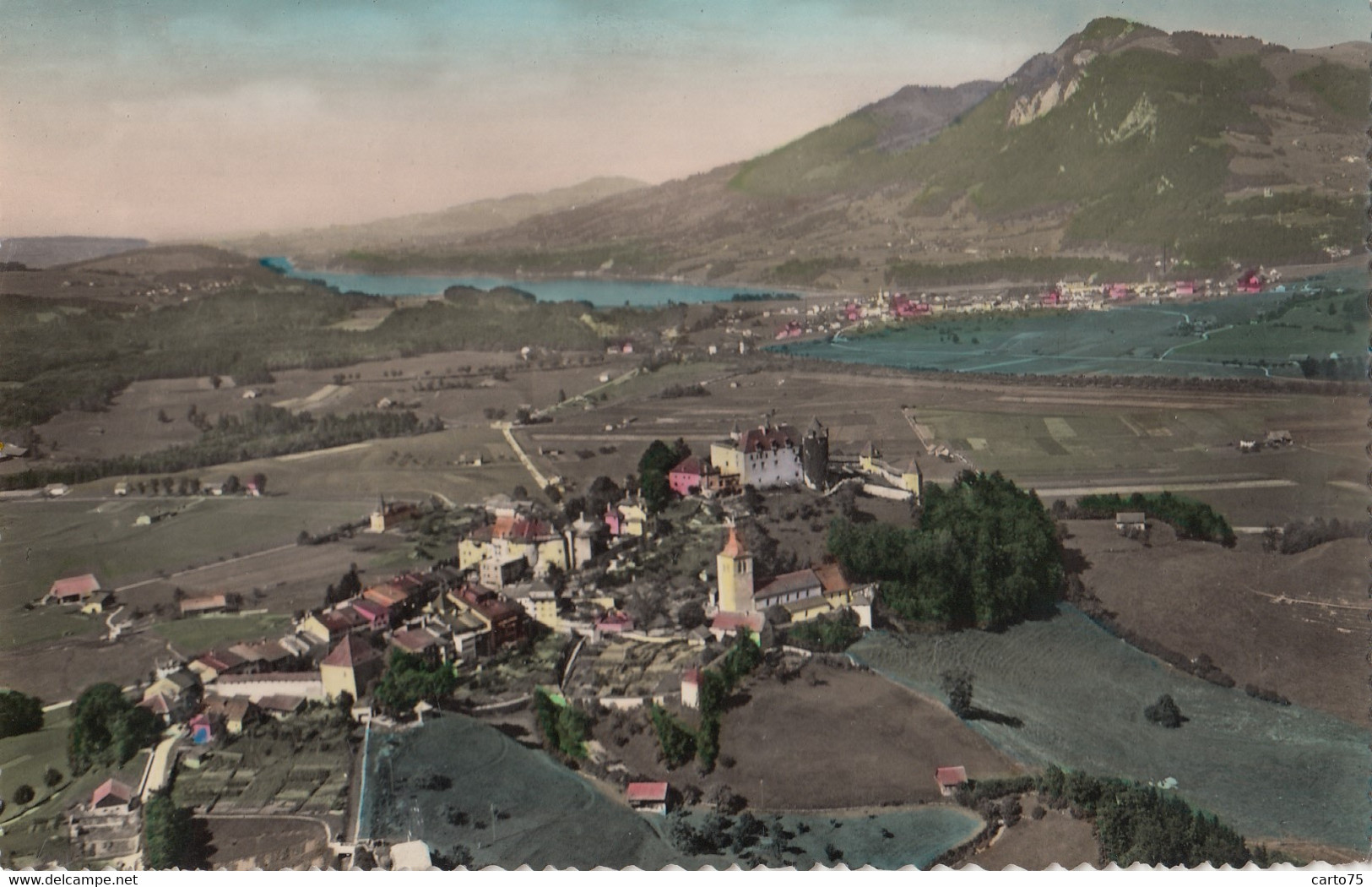 Suisse - Gruyères - Broc Et Le Lac - Vue Aérienne - Edition O. Sartori - Broc