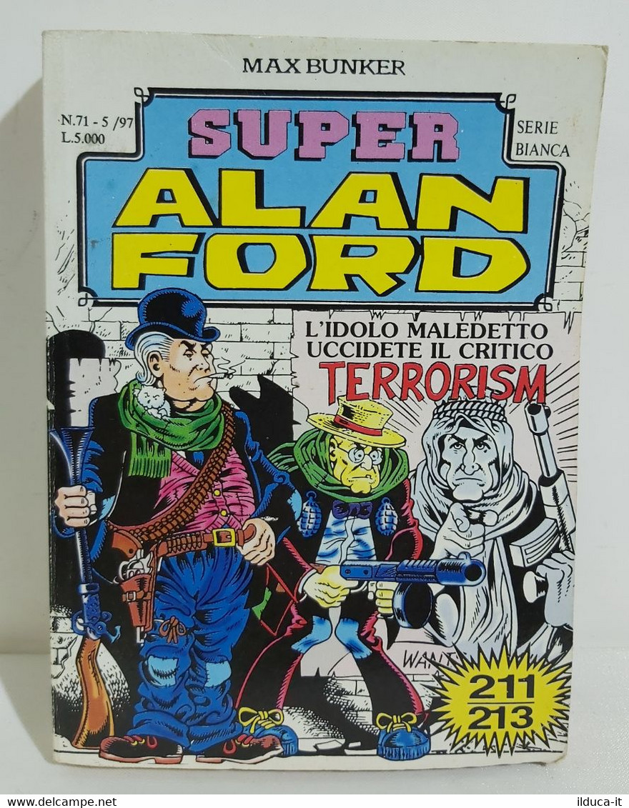 I101959 Super Alan Ford Serie Bianca N. 71 - Estate 97 N. 211 / 212 / 213 - Umoristici