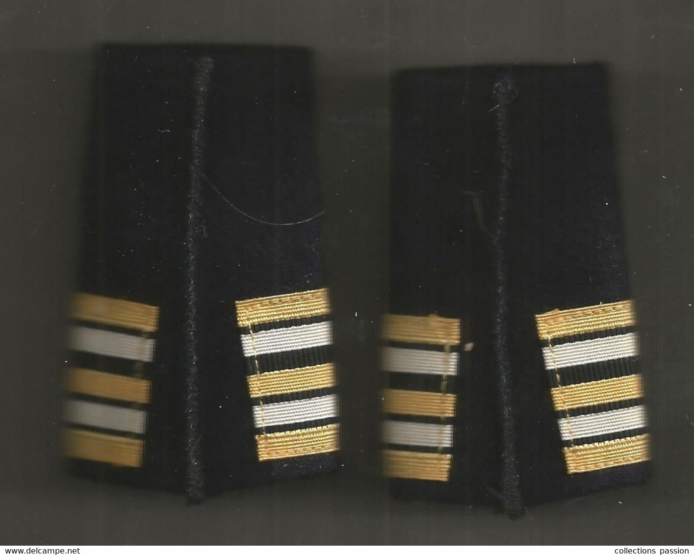 Fourreau, Passants D'épaule , Lieutenant Colonel , Militaria , Armée Française , 2 Scans , LOT DE 2,  Frais Fr 2.75 E - Ecussons Tissu