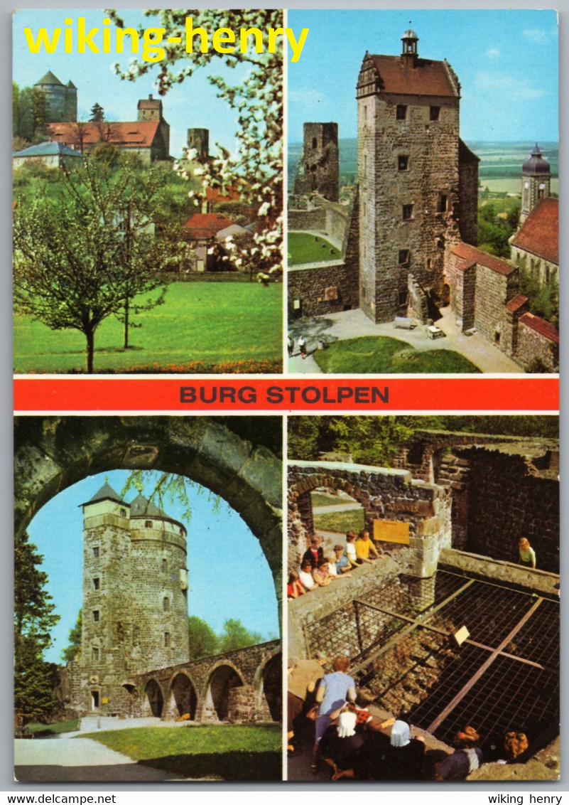 Stolpen - Mehrbildkarte 2   Burg Stolpen - Stolpen