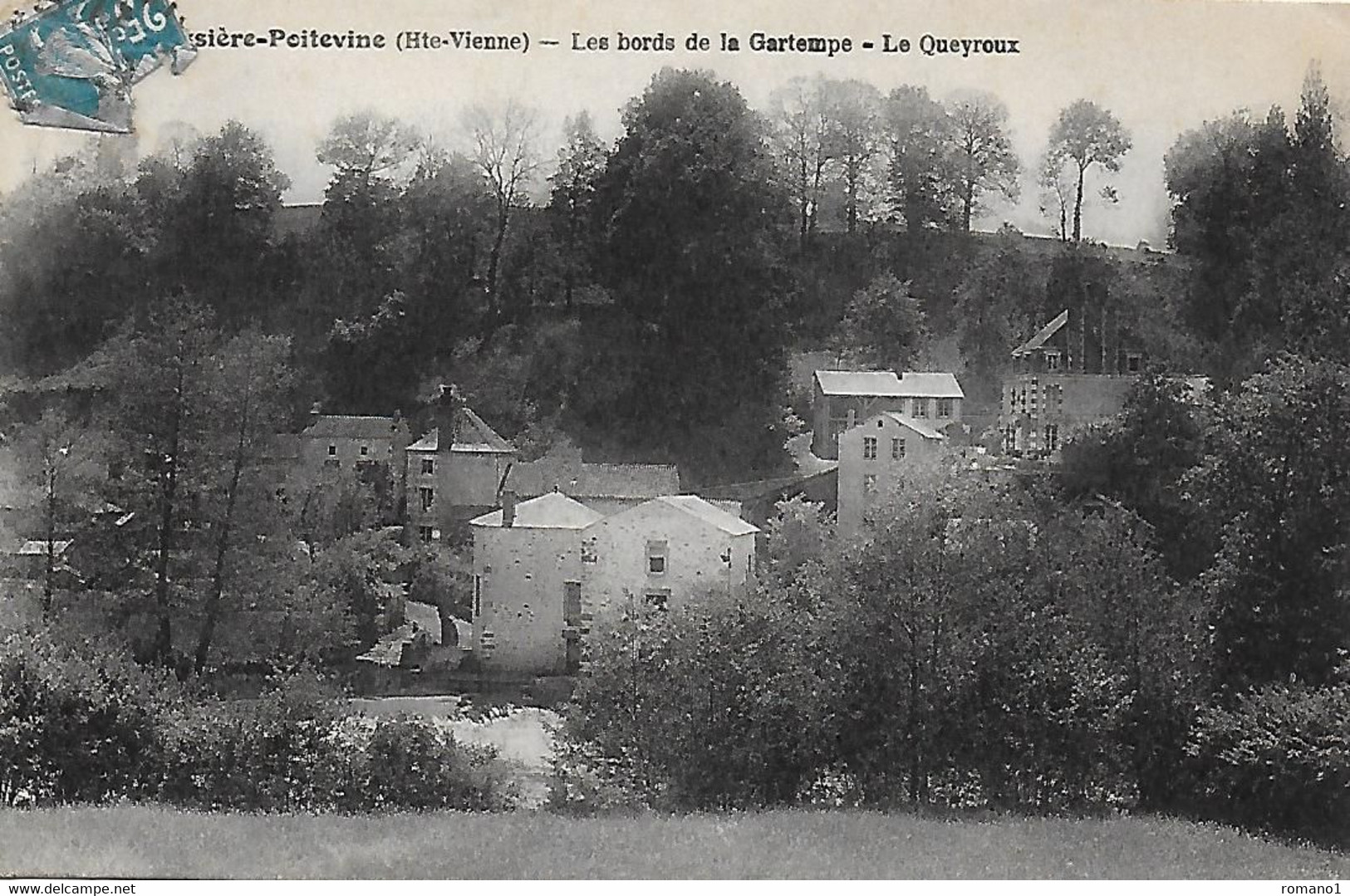 87)   BUSSIERE   POITEVIN  -  Les Bords De La Gartempe  - Le Queyroux - Bussiere Poitevine