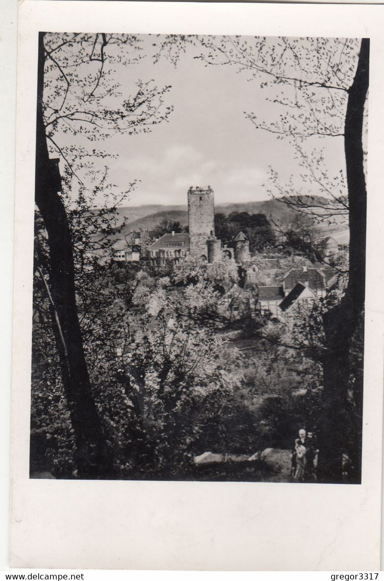 A4405) Burg BLANKENSTEIN An Der Ruhr - Tolle Alte S/W AK !! - Hattingen