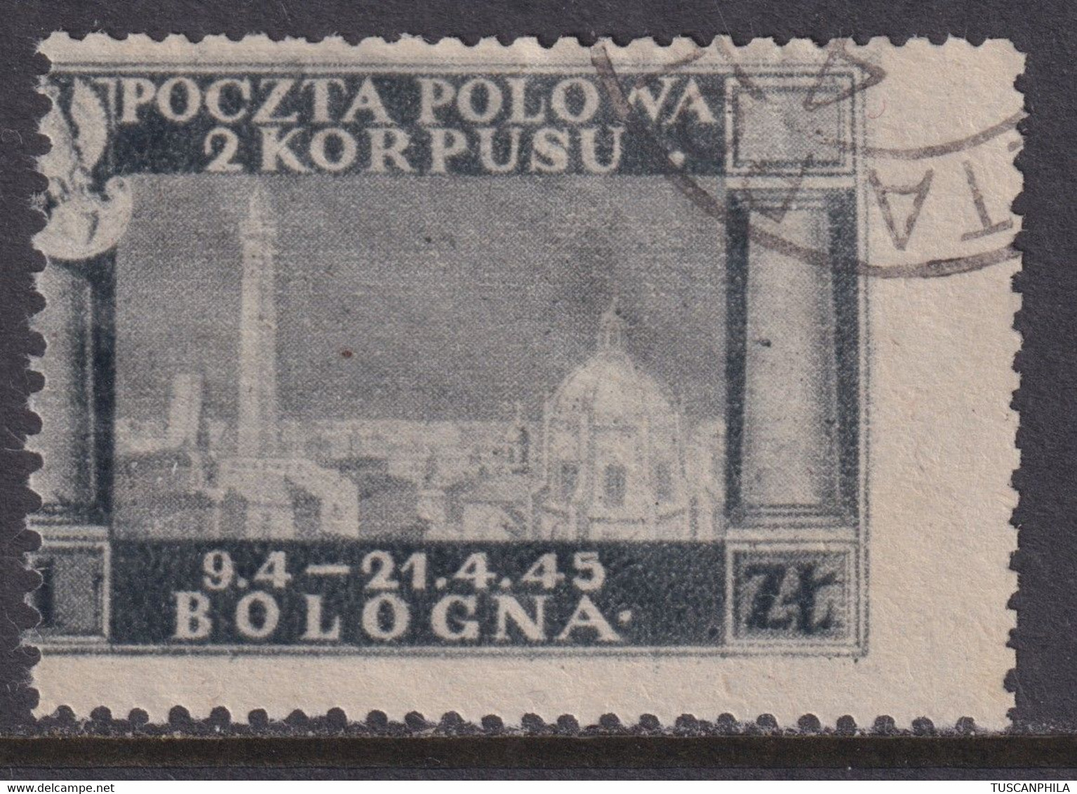 Corpo Polacco Vittorie Polacche 1946 1 Z. Sass. 3eab Usato Cv 150 - 1946-47 Corpo Polacco Period