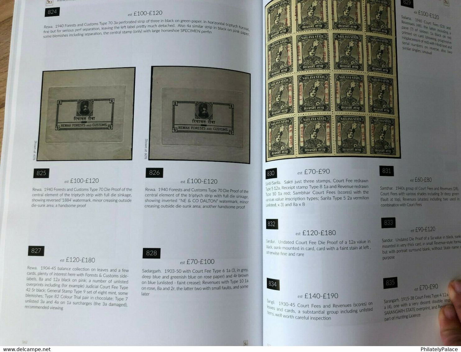 India 2021 Book Auction Catalogue STANLEY GIBBONS - 1 LAST PIECE  (**) Inde Indien