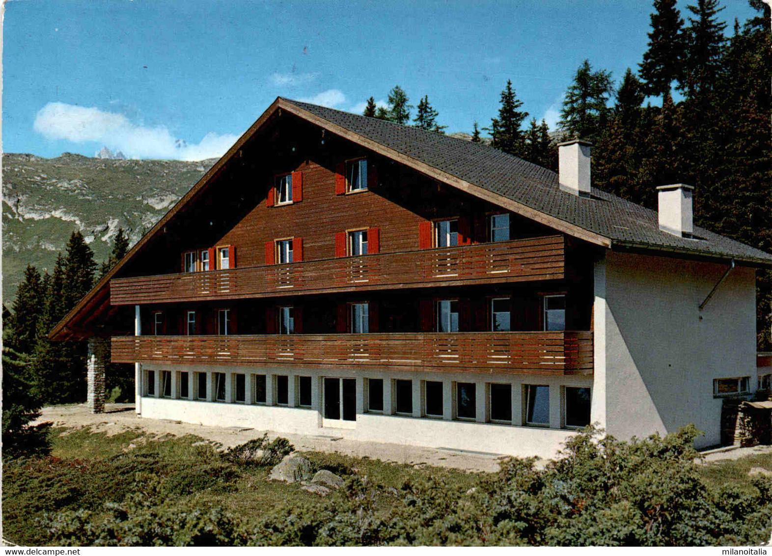 Bergschul- Und Ferienhaus Der Gemeinde Möriken-Wildegg, Bettmeralp (44-20 * 26. 1. 1971 - Bettmeralp