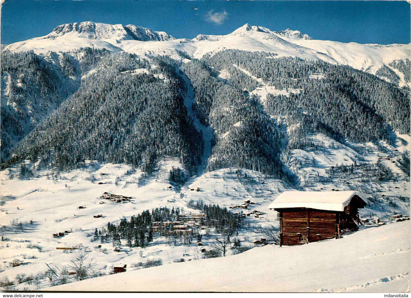 Feriendorf Fiesch Mit Skigebiet Eggishorn (1219) * 19. 1. 1972 - Fiesch