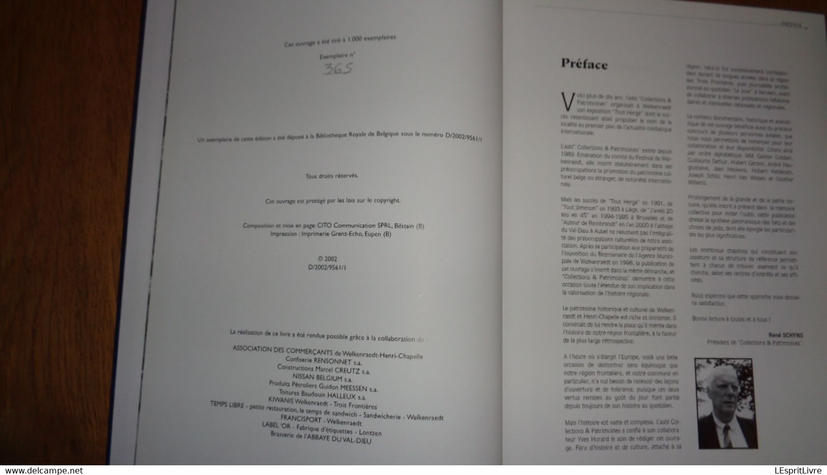 WELKENRAEDT HENRI CHAPELLE Régionalisme Histoire Guerre 40 45 Chemins de Fer Ecole Gare Sport Culture Industrie Usine