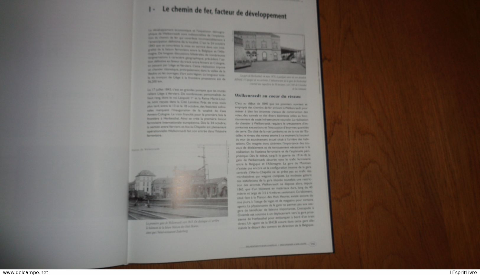 WELKENRAEDT HENRI CHAPELLE Régionalisme Histoire Guerre 40 45 Chemins de Fer Ecole Gare Sport Culture Industrie Usine