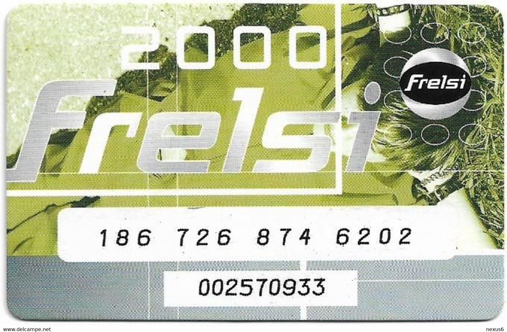 Iceland - Siminn - Frelsi, Lying Man, (Green), PIN No. Type #1, GSM Refill 2.000Kr, Used - Islandia