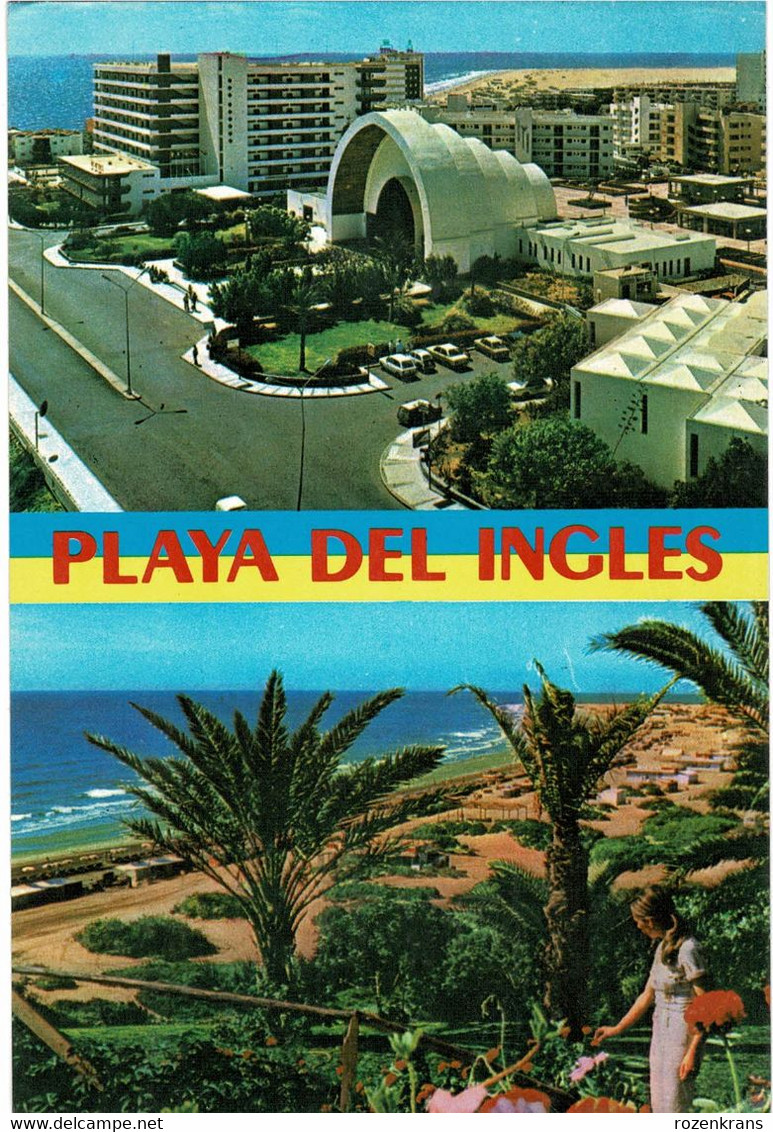 QSL Card Amateur Radio Funkkarte Espana Spain Spanje 1985 Playa Del Ingles Gran Canaria Engelskirchen - Amateurfunk