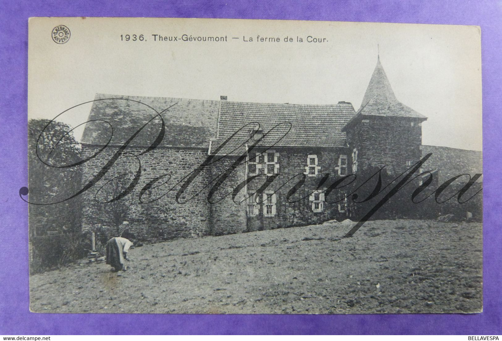 Gévoumont - La Ferme De La Cour  -Theux. N°1936 Ed.Hermans Antw - Theux