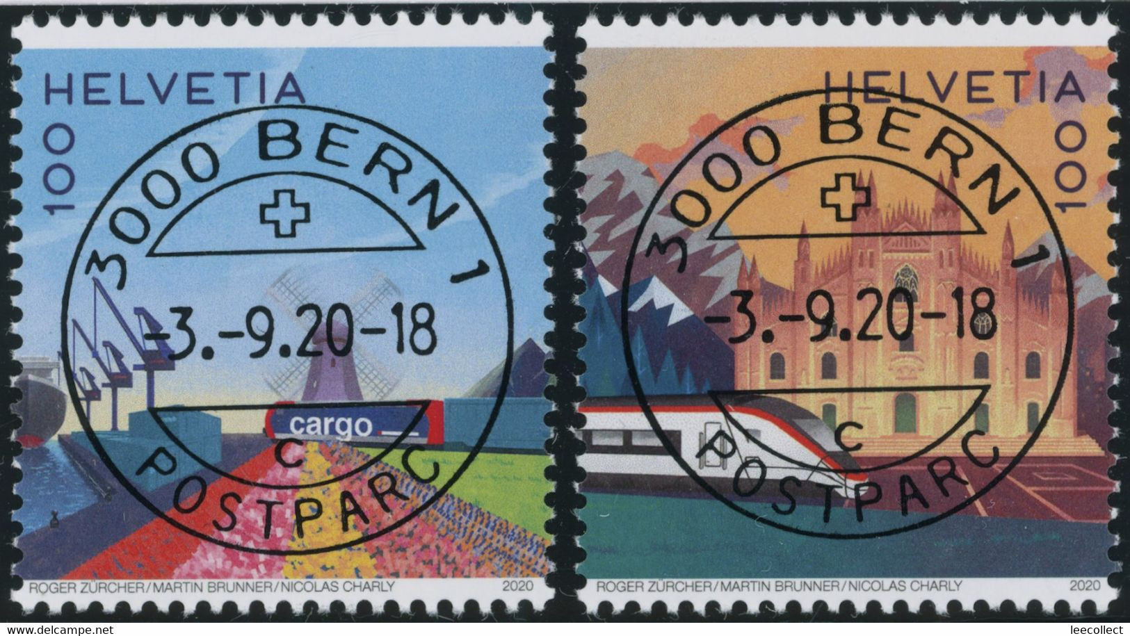 Suisse - 2020 - Ceneri - Ersttag Voll Stempel ET - Oblitérés