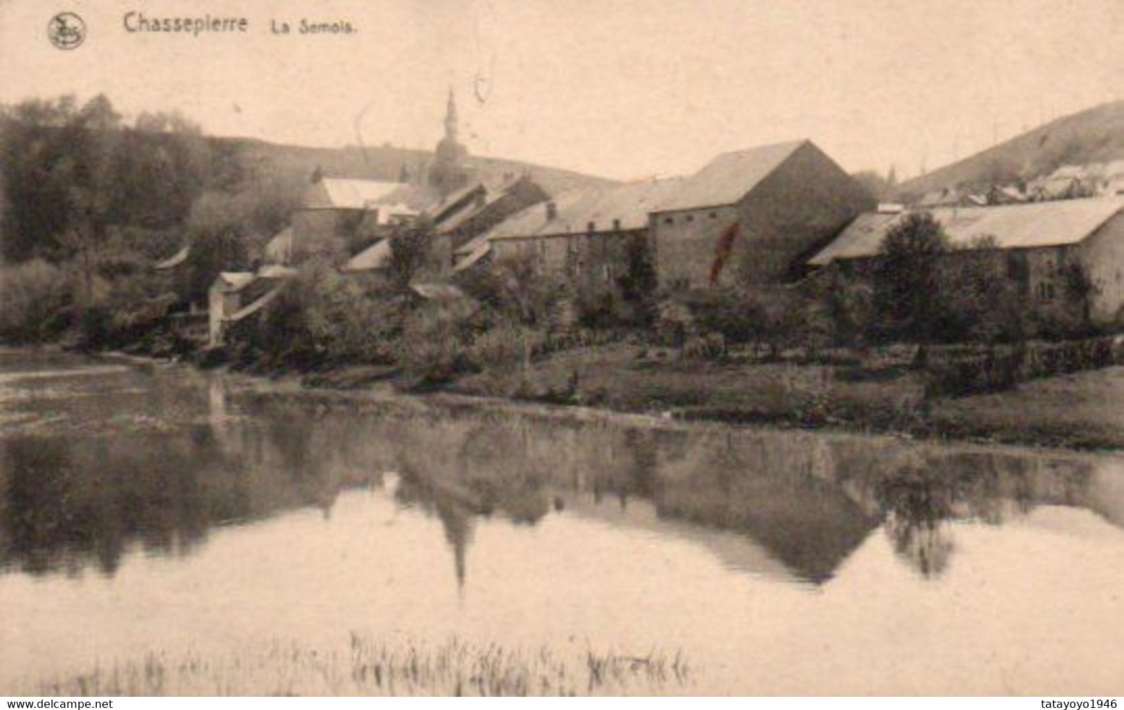 Chassepierre  La Semois Voyagé En 1927 - Chassepierre